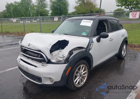 2015 Mini Countryman Cooper S from USA, damaged, VIN WMWZC3C54FWT02126